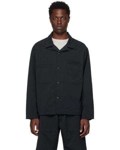 Nanamica Spread Collar Jacket - Black