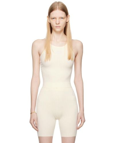 Sporty & Rich Off-white Srhwc Tank Top - Natural