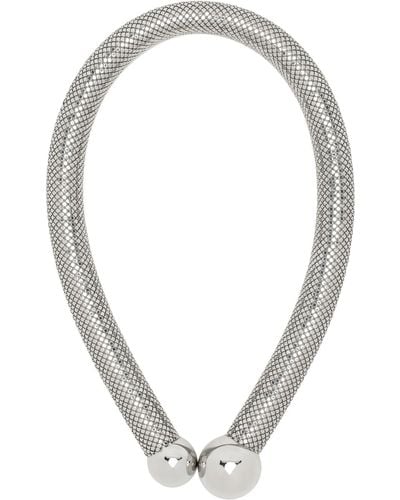 Rabanne Pixel Chain Necklace - Multicolour