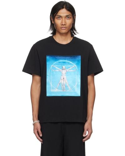 Stella McCartney Vitruvian Woman T-shirt - Black