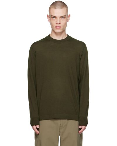 Norse Projects Khaki Teis Sweater - Green