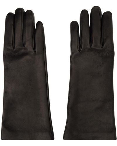 Ann Demeulemeester Krelis Gloves - Black