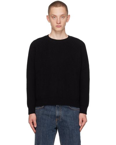 Second/Layer Raglan Sweater - Black