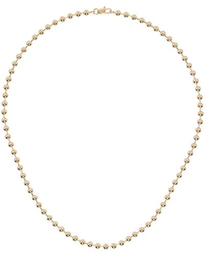 Laura Lombardi Ball Chain Necklace - Metallic