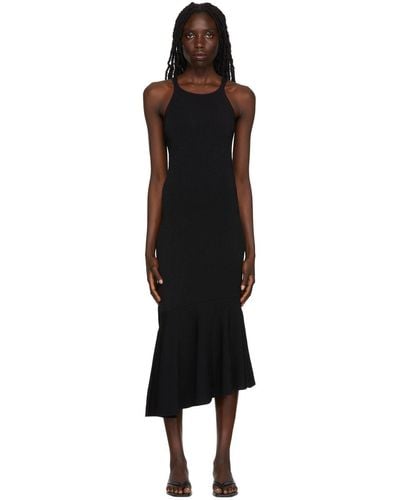 Deveaux New York Charlize Midi Dress - Black
