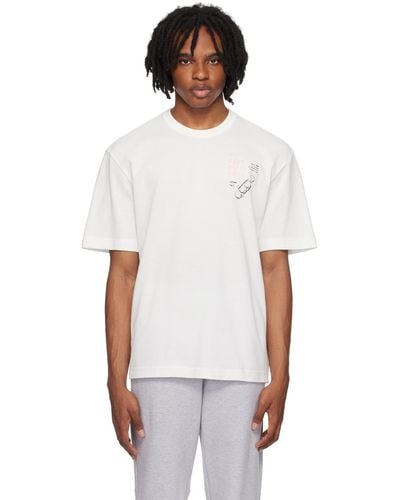 Lacoste Graphic T-Shirt - White