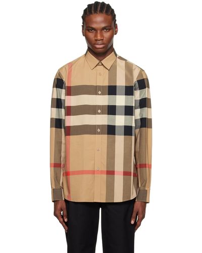 Chemises Burberry pour homme | Réductions en ligne jusqu'à 40 % | Lyst