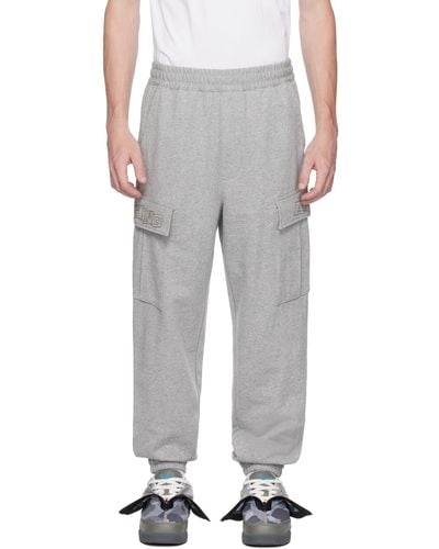 A Bathing Ape Relaxed Fit Cargo Pants - White