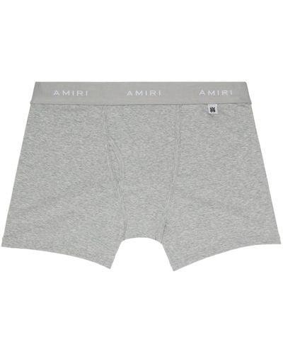 Amiri Patch Boxers - Gray