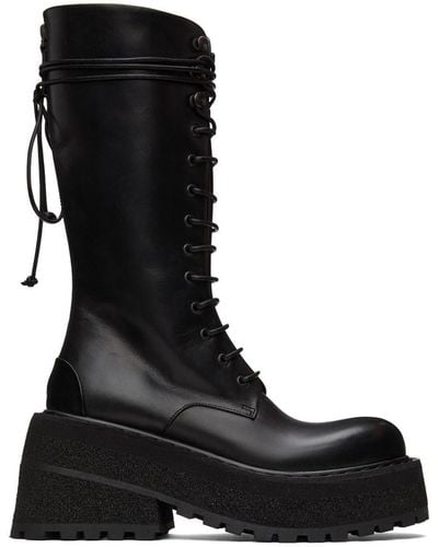 Marsèll Carretta Anfibio Boots - Black