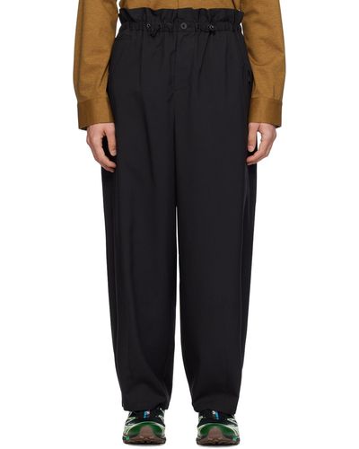F/CE Pantalon ample et léger noir
