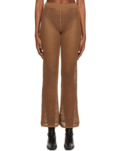 Sir. The Label Brown Dulcie Lounge Trousers