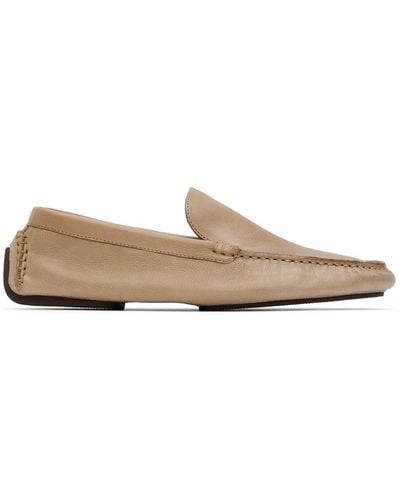 The Row Lucca Loafers - Black