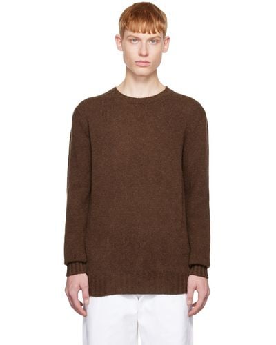 De Bonne Facture Ssense Exclusive Sweater - Brown