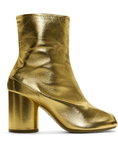 Maison Margiela Gold Tabi Boots - Metallic