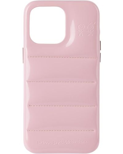 Urban Sophistication 'The Puffer' Iphone 15 Pro Max Case - Pink