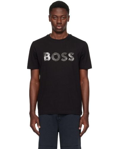 BOSS クルーネックtシャツ - ブラック