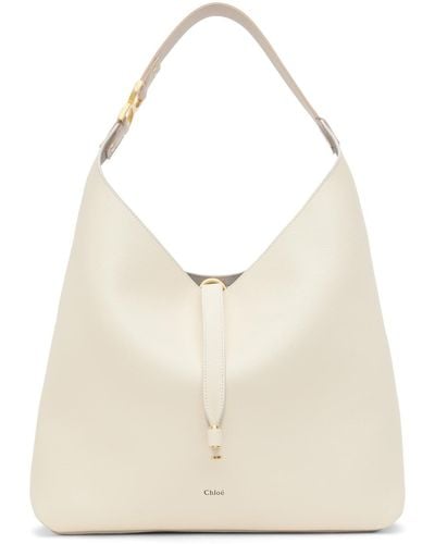 Chloé Off- Marcie Tote - Natural