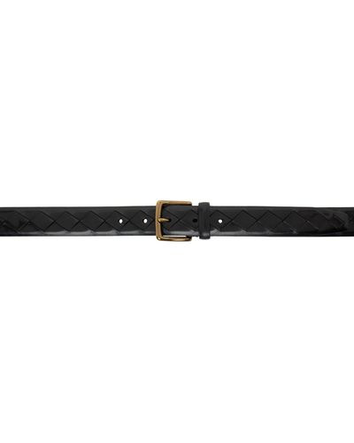 Officine Creative Black Oc Strip 29 Belt