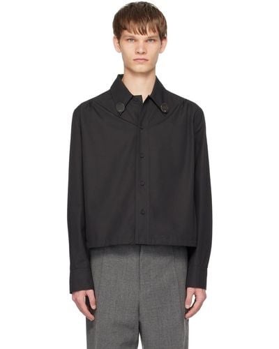 Jil Sander Button Shirt - Black
