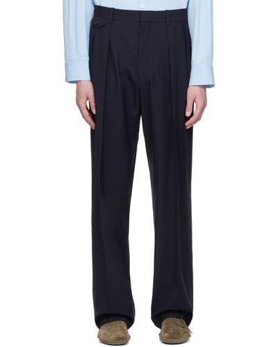 The Row Marcello Trousers - Blue