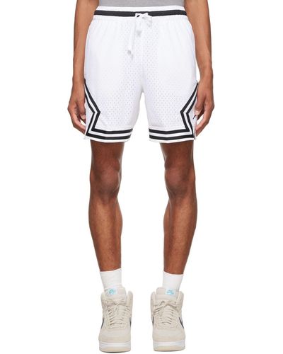Nike White Spirit Diamond Shorts - Multicolor