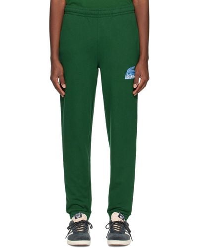 Lacoste Green Tapered Lounge Trousers