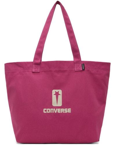 Rick Owens Pink Converse Edition Tote