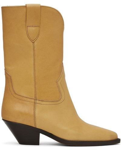 Isabel Marant Dahope Boots - Natural