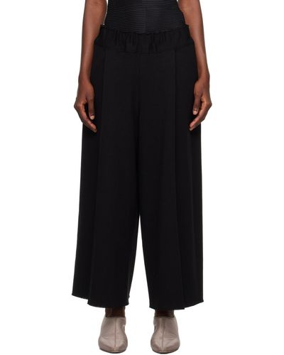 Issey Miyake Pantalon campagne noir