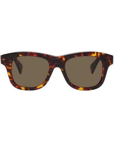 KENZO Tortoiseshell Square Sunglasses - Black