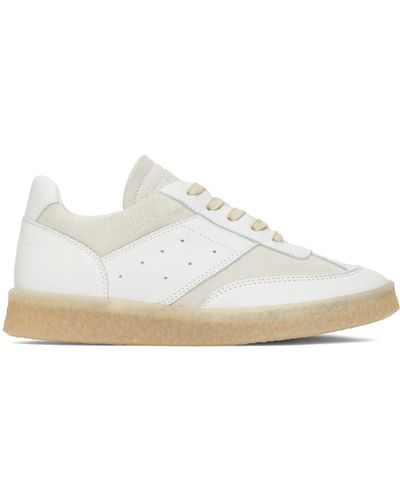 MM6 by Maison Martin Margiela Baskets replica blanches