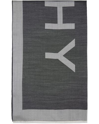 Givenchy Grey 4g Scarf