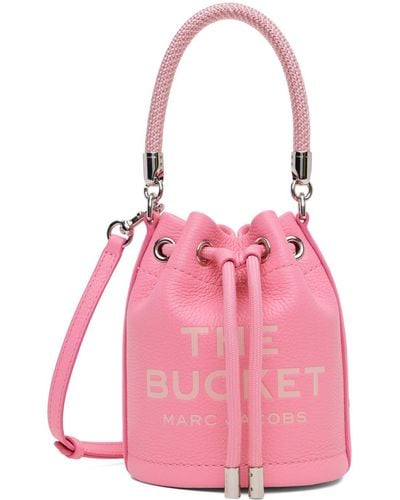 Marc Jacobs The Leather Mini Bucket バッグ - ピンク