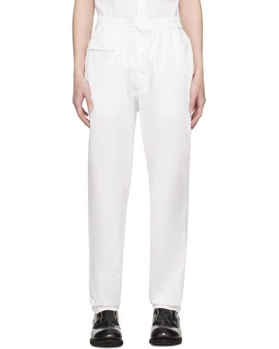 Undercover Easy Trousers - White