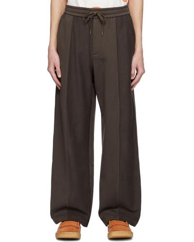 A PERSONAL NOTE 73 Panelled Trousers - Black