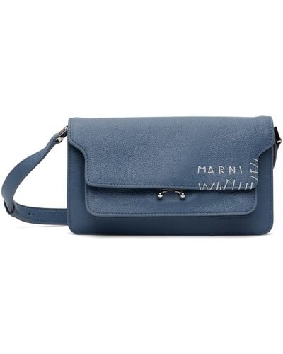 Marni Trunk Soft Bag - Blue