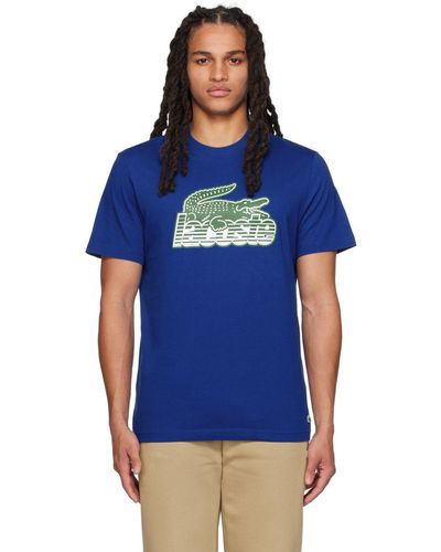 Lacoste Short sleeve t-shirts for Men | Online Sale up to 60% off | Lyst