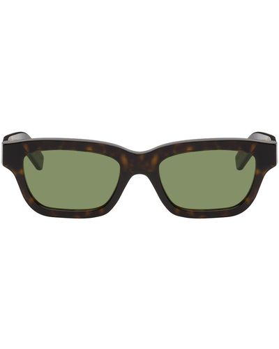 Retrosuperfuture Tortoiseshell Milano Sunglasses - Green