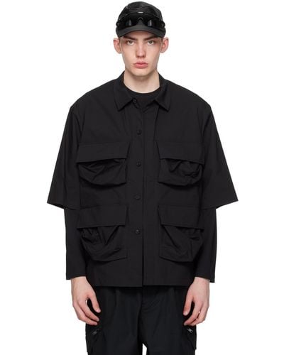 Y-3 ポケットシャツ - ブラック