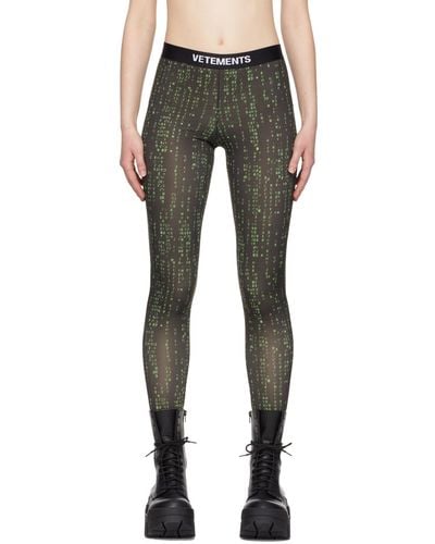 Vetements Leggings for Women, Online Sale up to 60% off