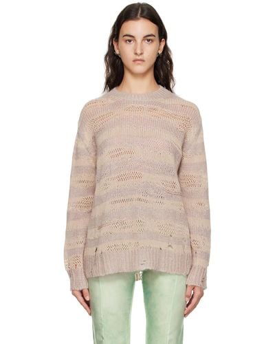 Acne Studios Distressed Sweater - Multicolor