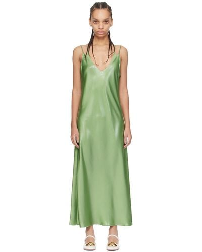 BOSS Laye Midi Dress - Green