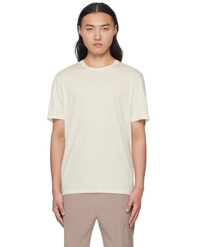 Veilance T-shirt frame blanc cassé - Multicolore