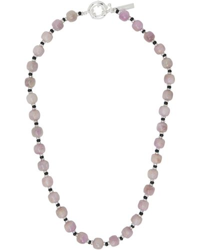 PEARL OCTOPUSS.Y Lilac Necklace - Multicolour