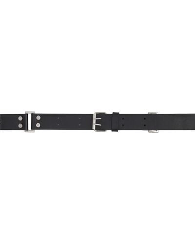 C2H4 Rivet Connect Belt - Black