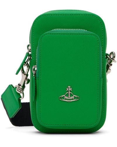 Vivienne Westwood Phone Pouch - Green
