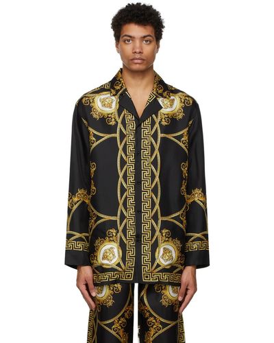 Versace Barocco パジャマシャツ - マルチカラー