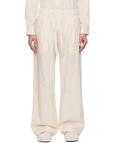 Tekla Birkenstock Edition Pajama Pants - Natural