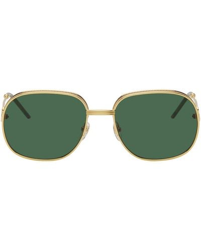 Casablancabrand Square Sunglasses - Green